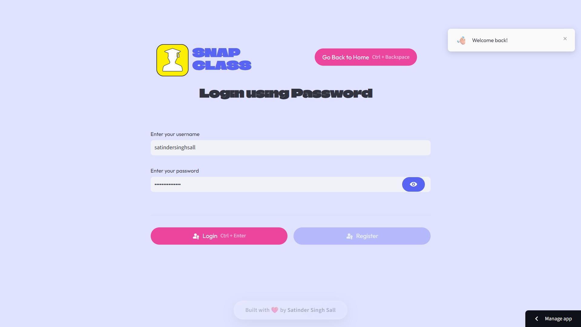 Login Portal